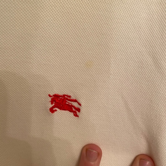 SOLD  Vintage Burberry’s White Polo - Picture 4 of 7